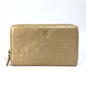 CHANEL Gold Wallet